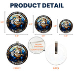 Blessings For Family Car - Personalized Acrylic Visor Clip
