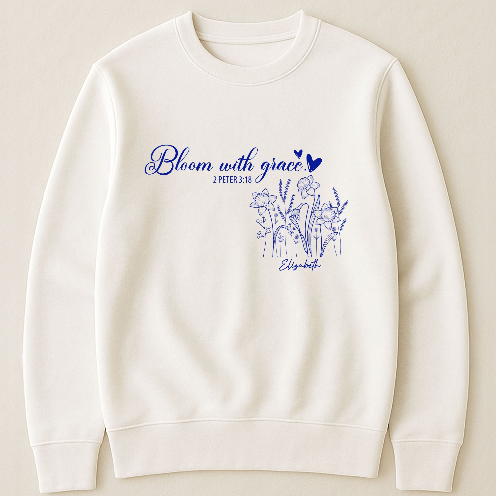 Bloom With Grace - Personalized Shirt