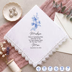 Blue-Wedding-Birth-Flower-Toile-For-Bride-Daughter-Personalized-Handkerchief-1