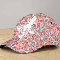 Boho-Floral-Mom-Grandma-Personalized-Cap-2