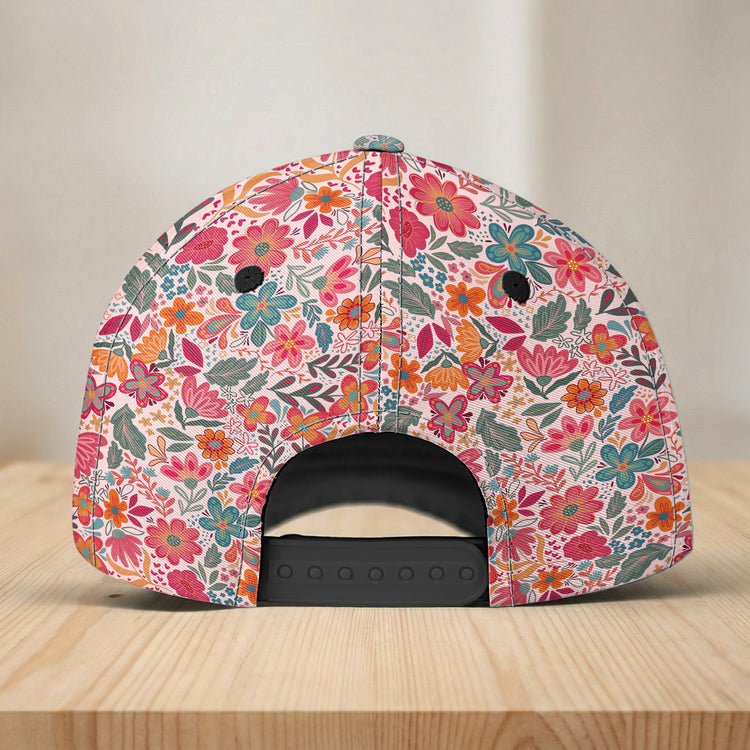 Boho-Floral-Mom-Grandma-Personalized-Cap-3