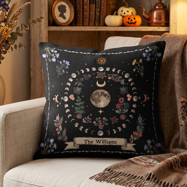 Boho-Floral-Moon-Moon-Phases-Cycle-Personalized-Pillow-Cover1