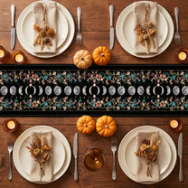 Boho-Floral-Moon-Moon-Phases-Cycle-Personalized-Table-Runner