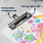Boho-Floral-Pencil-Personalized-Clipboard-3