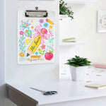 Boho-Floral-Pencil-Personalized-Clipboard-5