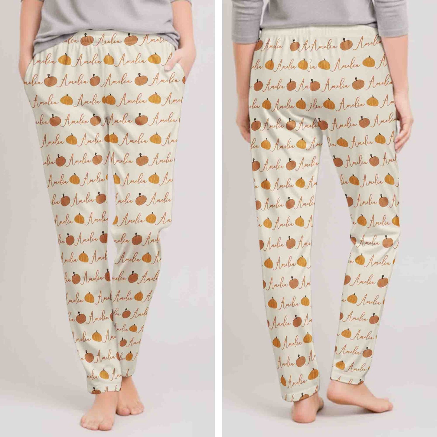 Boho-Pumpkin,-Fall-Season-Personalized-Lounge-Pants-3