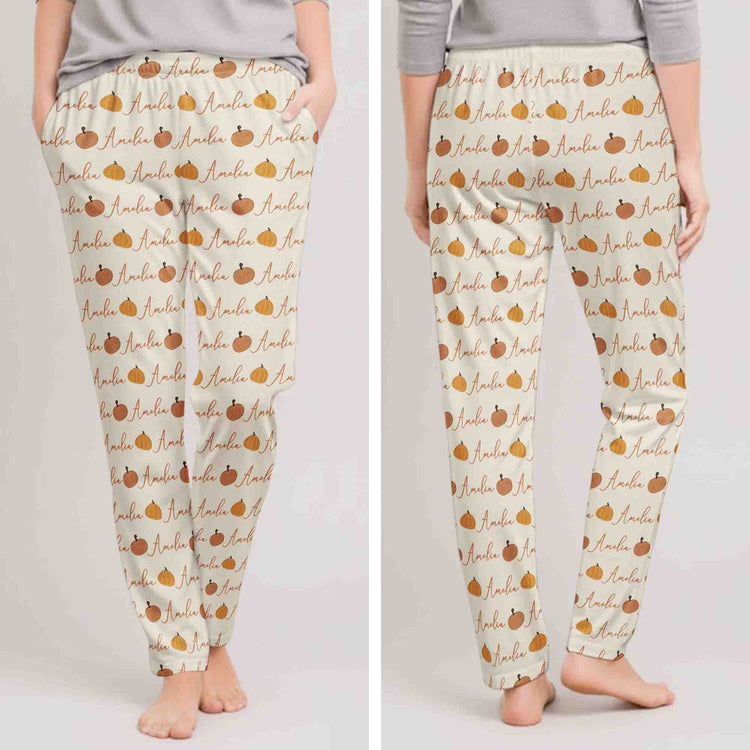 Boho-Pumpkin,-Fall-Season-Personalized-Lounge-Pants-3