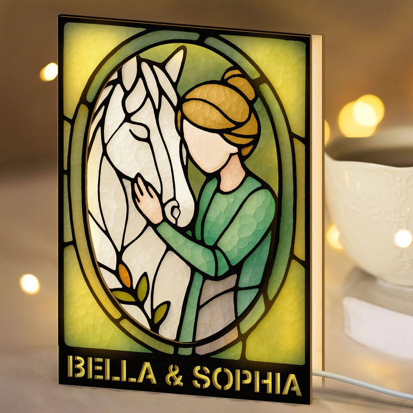 Bond That Can't Be Broken - Personalized LED Night Lamp