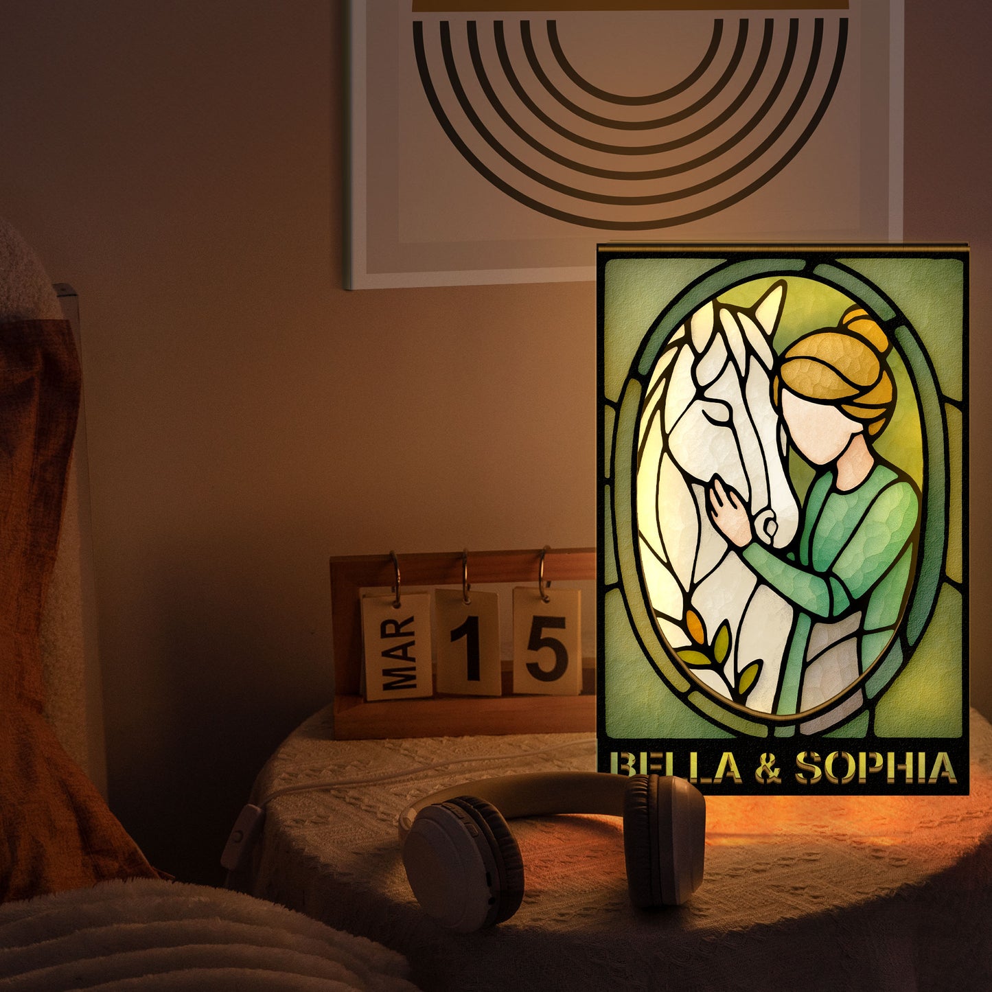 Bond That Can't Be Broken - Personalized LED Night Lamp