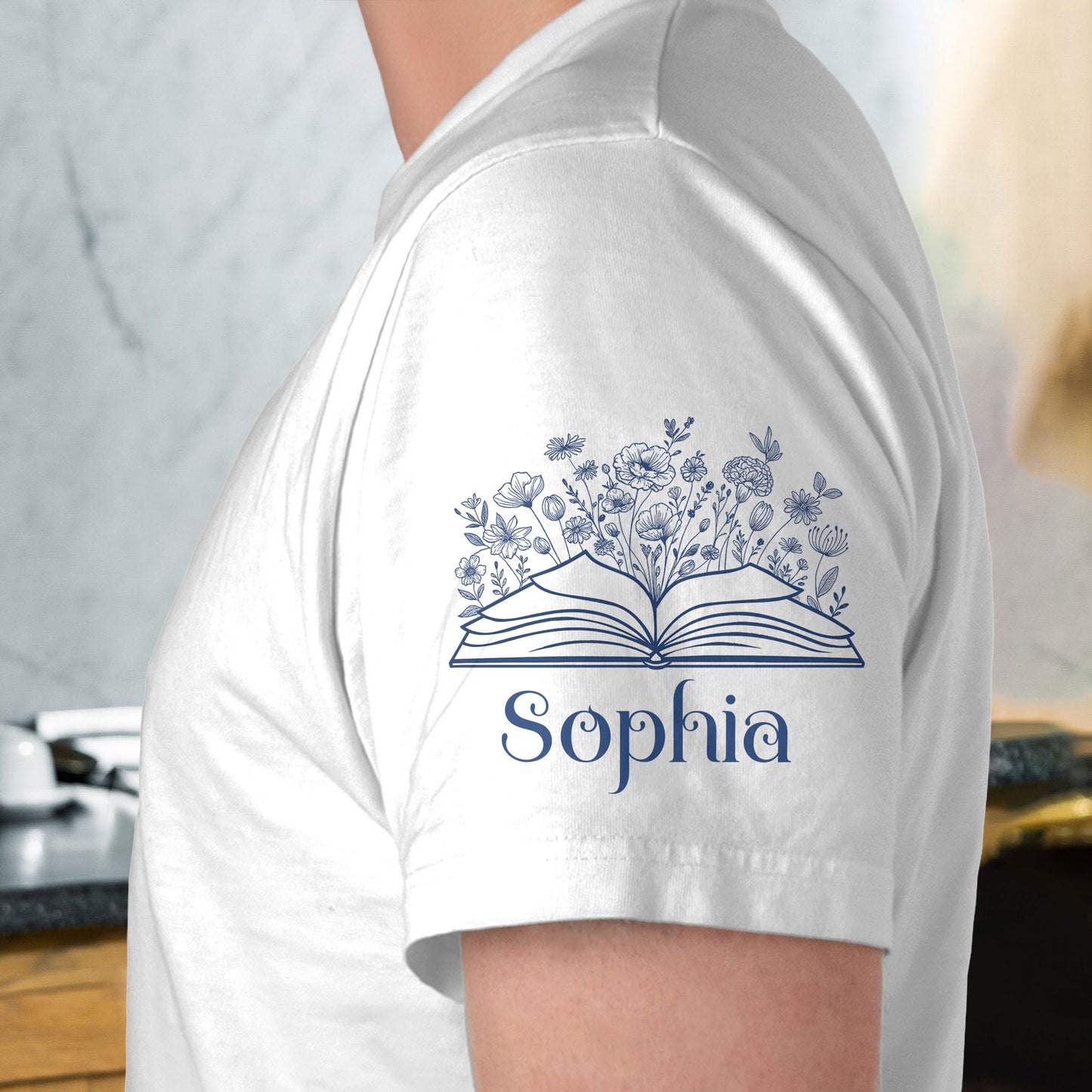 Book Club Toile De Jouy Style - Personalized Shirt