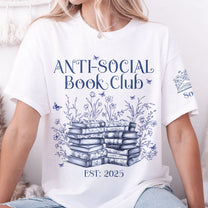 Book Club Toile De Jouy Style - Personalized Shirt