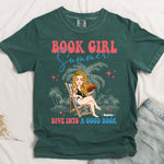 Book Girl Summer Dive Into A Good Book - Personalized Comfort Tee