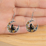 Book Lover Librarian Bookish Custom Shape Gift - Personalized Acrylic Earrings