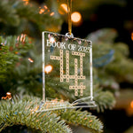 Book Of 2026 Scrabble Book Name - Personalized Acrylic Ornament
