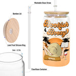 Bookish & Boozy - Personalized Clear Glass Cup