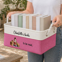 Books-To-Be-Read...-For-Kids,-Book-Lovers-Personalized-Storage-Basket-2