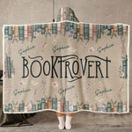 Booktrovert - Personalized Wearable Blanket Hoodie