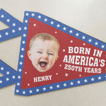 Born-In-America'S-250Th-Years-Personalized-Pennant-4