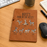 Boss' Pain In The Asses Funny Coworker Gifts White Elephant Party - Personalized Clipboard