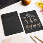 Boss' Pain In The Asses Funny Coworker Gifts White Elephant Party - Personalized Clipboard