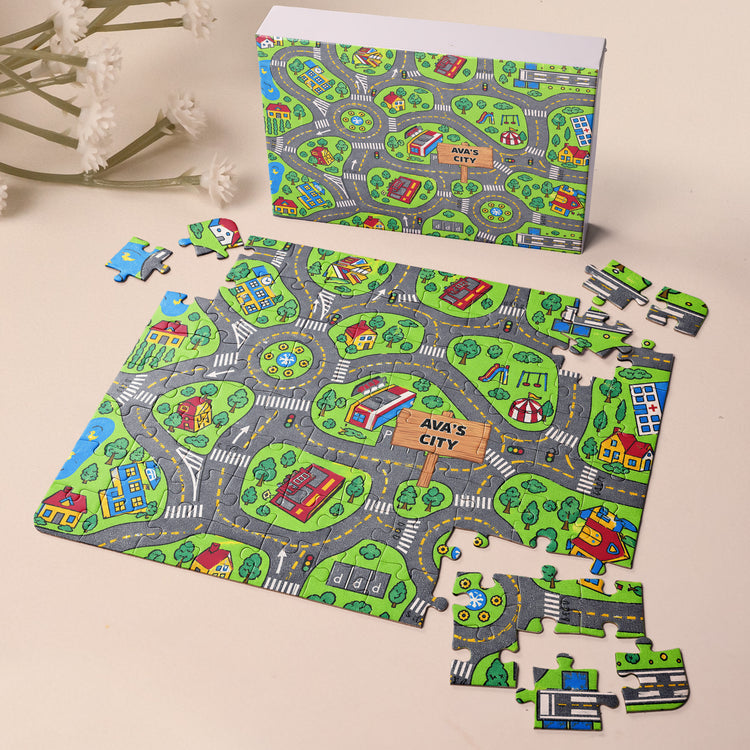 Boy-Toy-Cars-Play-Room-Decor-Cars,-Construction,-Galaxy-Theme-Personalized-Puzzle-1