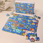 Boy-Toy-Cars-Play-Room-Decor-Cars,-Construction,-Galaxy-Theme-Personalized-Puzzle-2