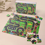 Boy-Toy-Cars-Play-Room-Decor-Cars,-Construction,-Galaxy-Theme-Personalized-Puzzle-4