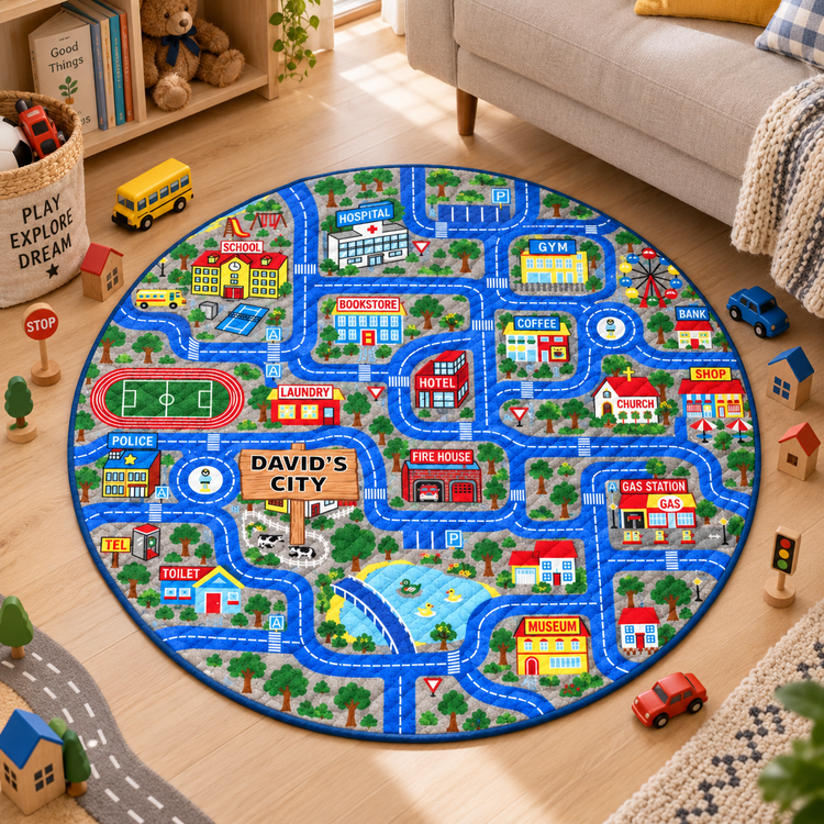 Boy-Toy-Cars-Play-Room-Decor-Cars,-Construction,-Galaxy-Theme-Personalized-Quilted-Mat-4