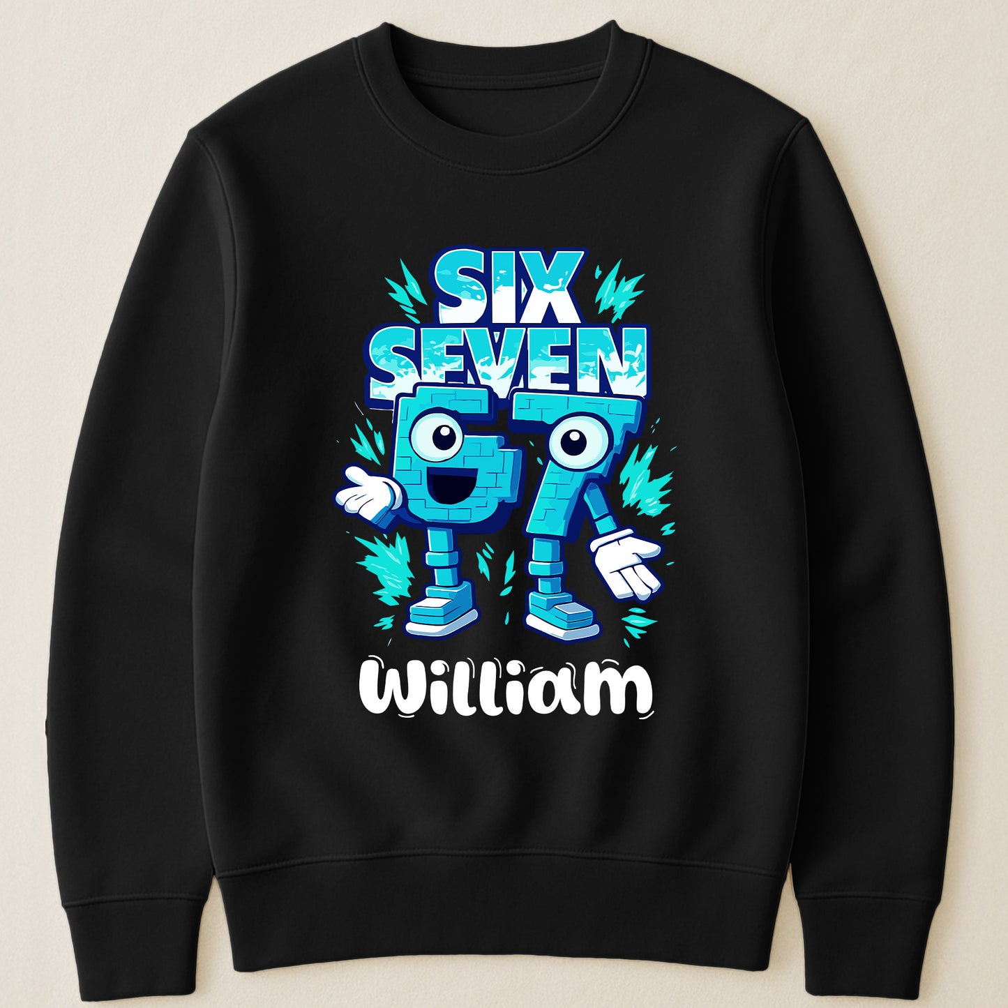 Brainrot Six Seven Kid Gaming - Personalized Shirt