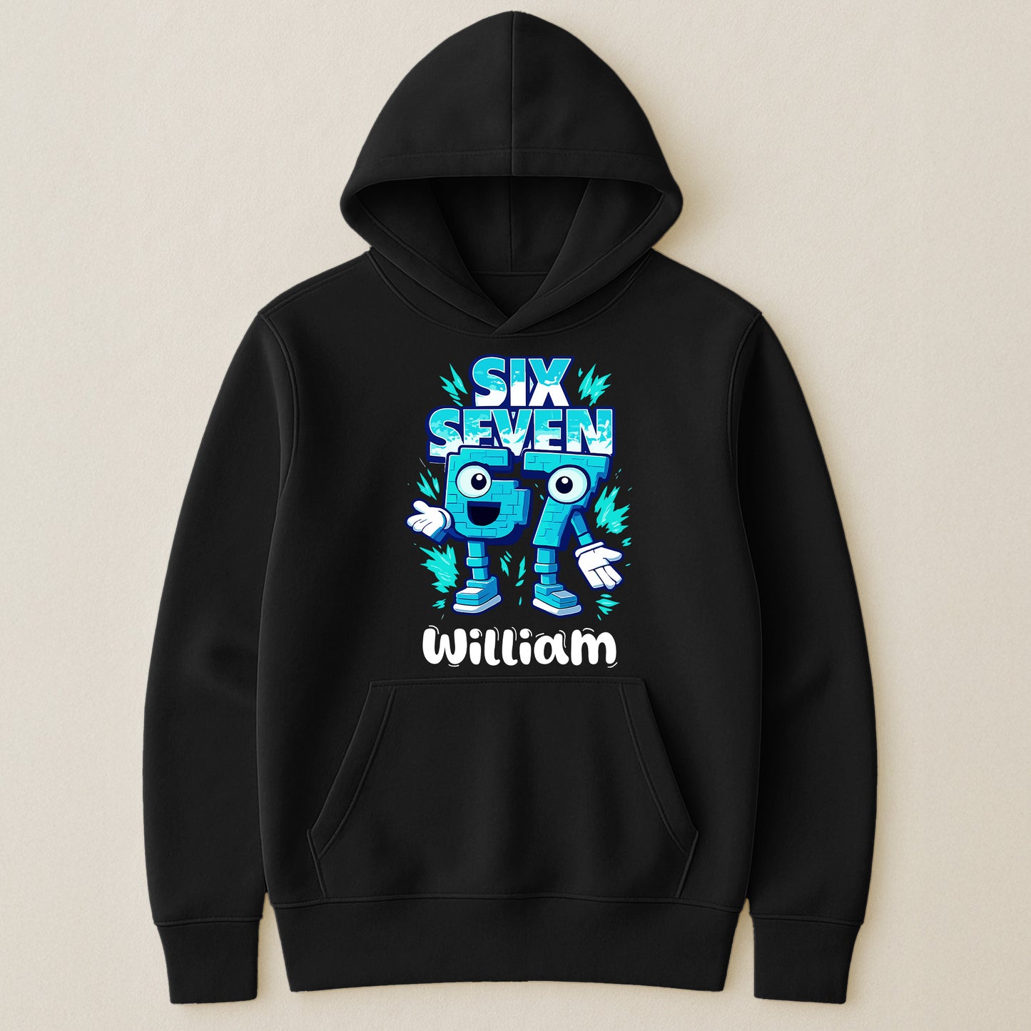 Brainrot Six Seven Kid Gaming - Personalized Shirt