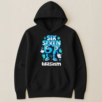 Brainrot Six Seven Kid Gaming - Personalized Shirt