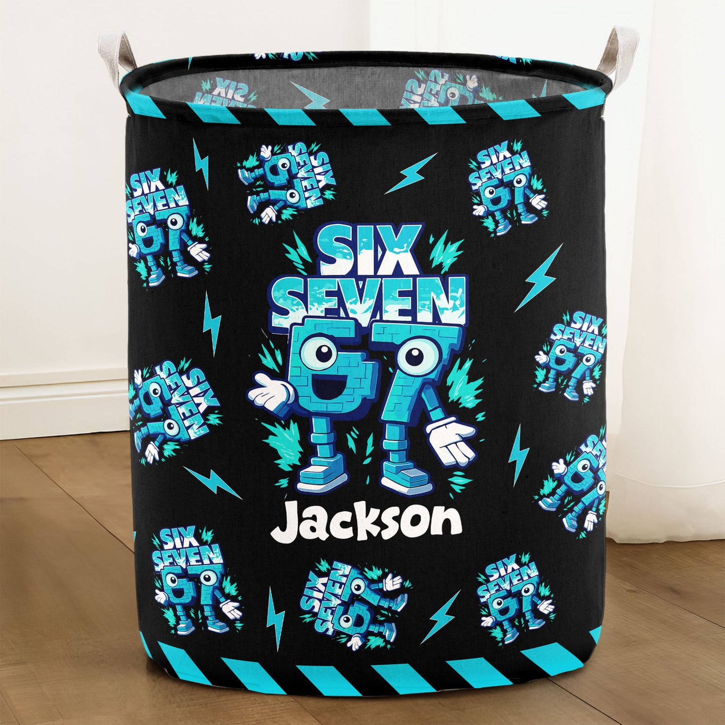 Brainrot-Six-Seven-Kid-Gaming-Personalized-Basket-1