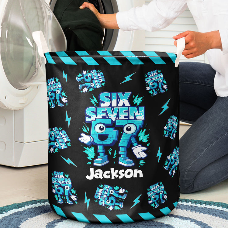 Brainrot-Six-Seven-Kid-Gaming-Personalized-Basket-3