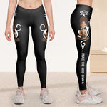 Breath Yoga Lovers Inhale The Good Sh*T Exhale The Bad Sh*T - Personalized Leggings