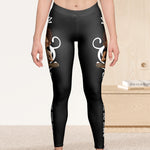 Breath Yoga Lovers Inhale The Good Sh*T Exhale The Bad Sh*T - Personalized Leggings