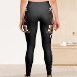 Breath Yoga Lovers Inhale The Good Sh*T Exhale The Bad Sh*T - Personalized Leggings