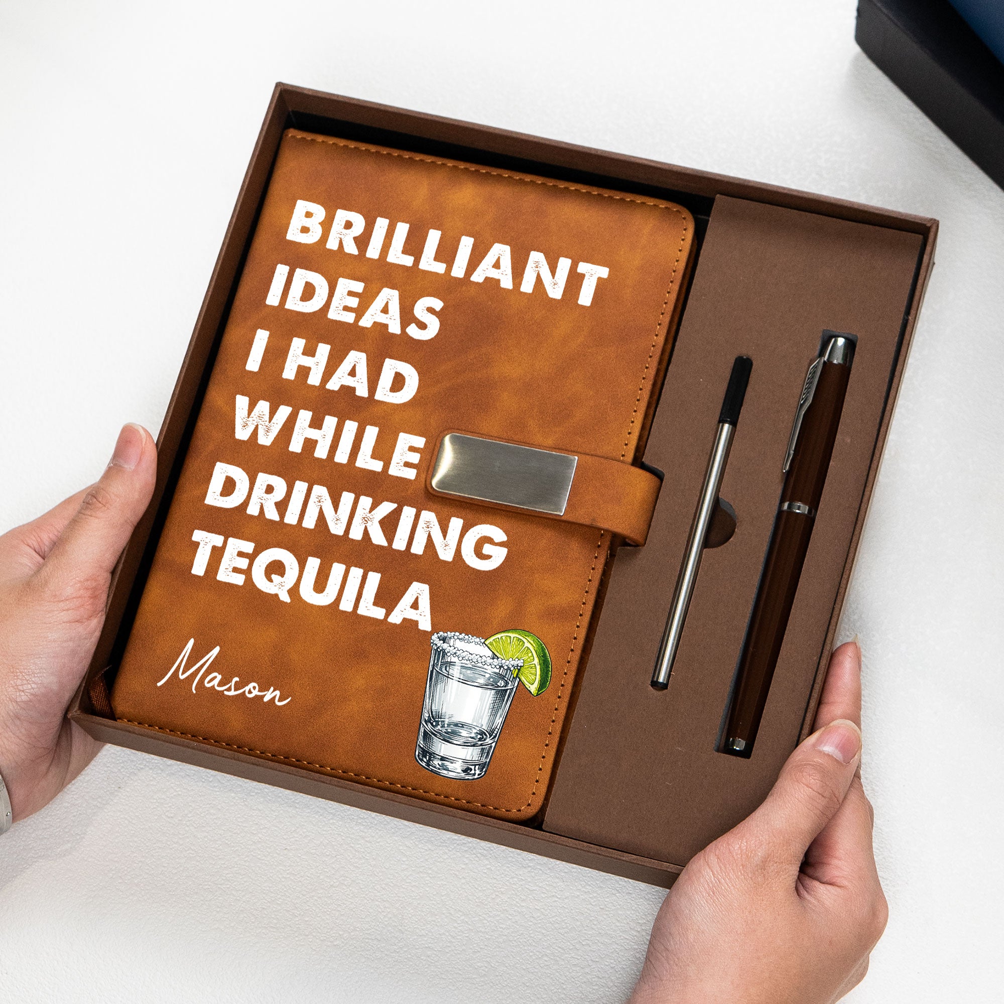 Brilliant-Ideas-I-Had-While-Drinking-Bourbon,-Wine,-Whiskey,-Custom-Drink-Personalized-Notebook-Set-3