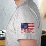 Brisket Butts Ribs & Freedom Bbq American Flag, Grilling Gifts For Him, Grandpa, Dad, Funny Chef - Personalized Shirt