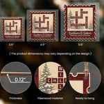 Brothers-&-Sisters-Forever-Linked-Postage-Stamp-Personalized-Ornament-5