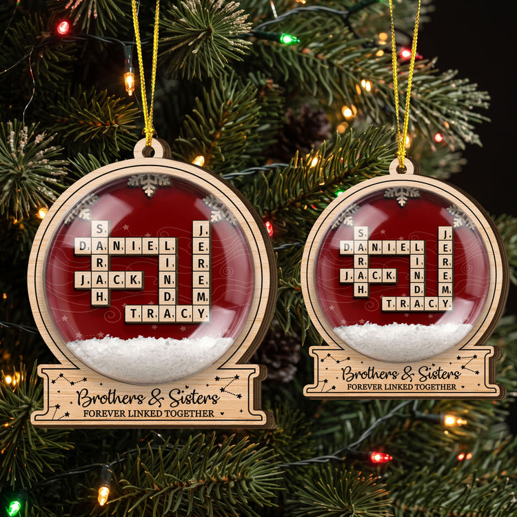 Brothers-&-Sisters-Forever-Linked-Together-Christmas-Gifts-For-Family-Siblings-Personalized-Ornament-5