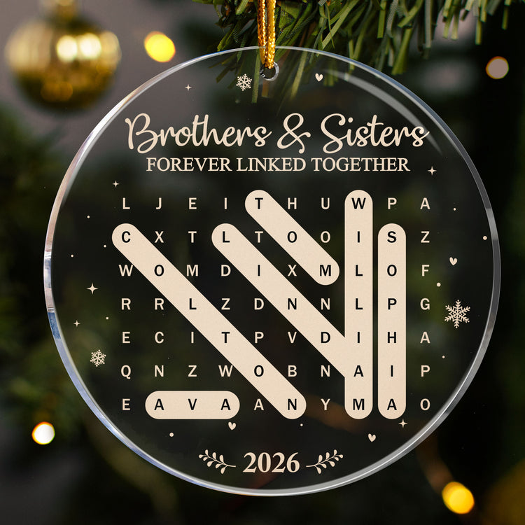 Brothers-&-Sisters-Forever-Linked-Together-Christmas-Gifts-For-Siblings-Family-Personalized-Ornament-2