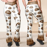 Brown Sugar Babe - Personalized Flare Leggings