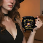 Buckle Up Butter Cup You Just Flipped My Witch Switch Halloween - Personalized Mug