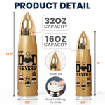 Bullet Tumbler Best Dad Ever - Personalized Bullet Tumbler