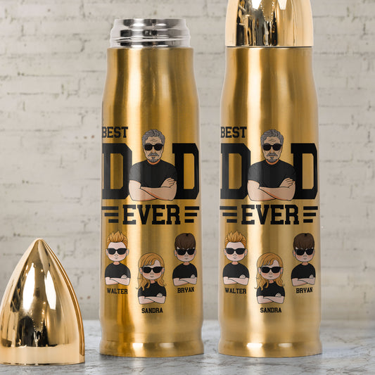 Bullet Tumbler Best Dad Ever - Personalized Bullet Tumbler