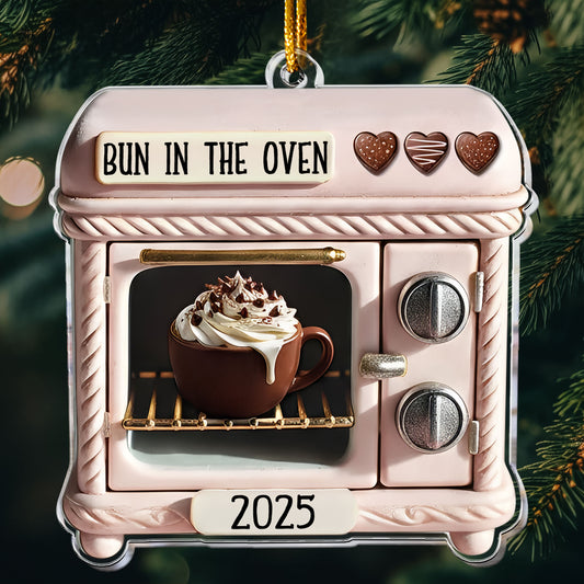 Bun In The Oven - Acrylic Ornament