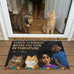 But Did You Call First? - New Version - Personalized Doormat