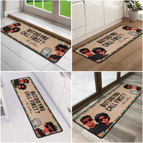 But Did You Call First? - Personalized Runner Rug