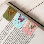 Butterfly Birth Flower Gift For Self, Friends, Daughter - Personalized Bookmark