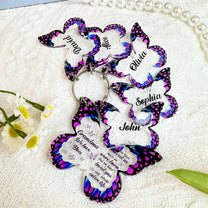 Butterfly Grandma - Personalized Acrylic Keychain